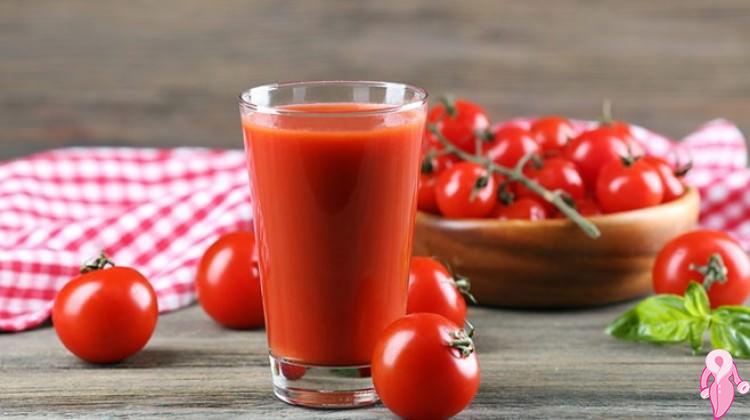 Saç derinize domates suyu