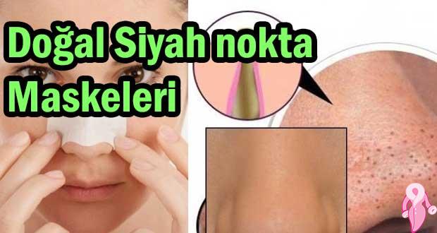 Doğal siyah nokta maskeleri