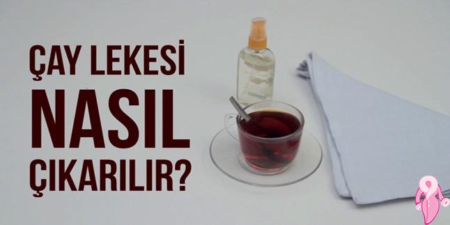 Halıdaki Çay Lekesi Nasıl Çıkar?