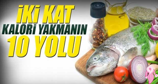 İki kat kalori yakmanın yolları