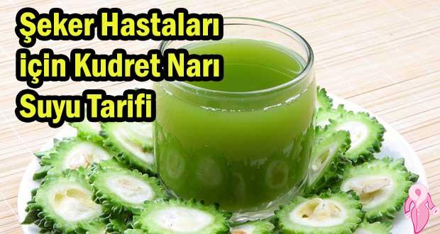 Şeker Hastaları için Kudret Narı Suyu Tarifi