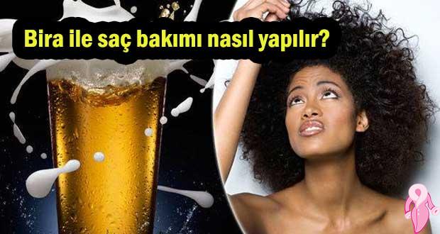 Bira ile saç bakımı nasıl yapılır?