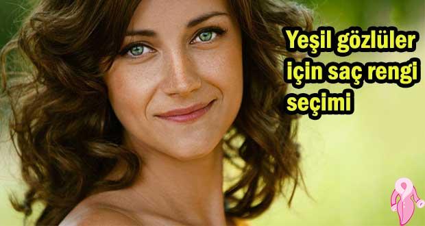 Yeşil gözlüler için saç rengi seçimi