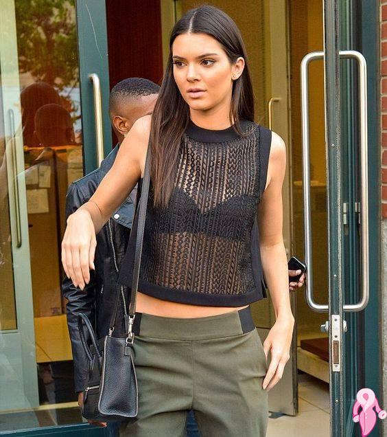 Bu yaz şeffaf üstler moda | 46
