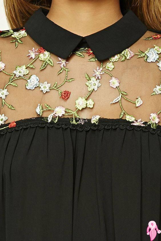 Bu yaz şeffaf üstler moda | 49