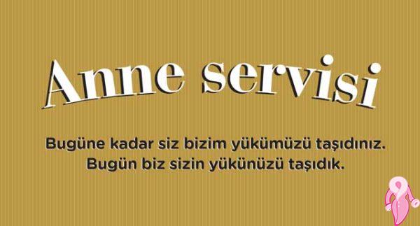 Annelere Büyük Sürpriz: Anne Servisi | 2