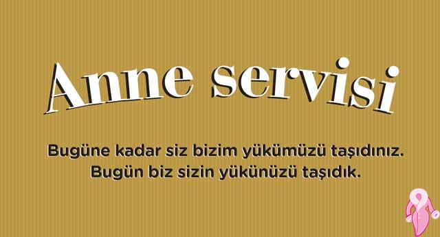 Annelere Büyük Sürpriz: Anne Servisi