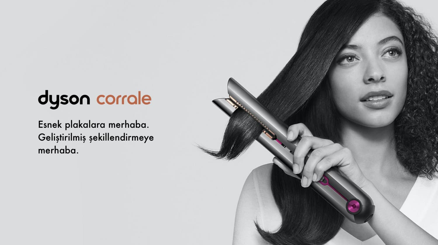 Dyson Corrale ™ saç düzleştirici
