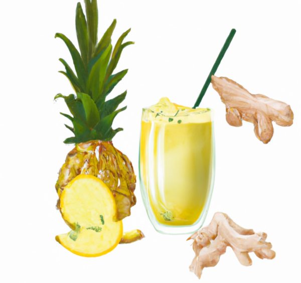 ananaslı zencefilli smoothie tarifi