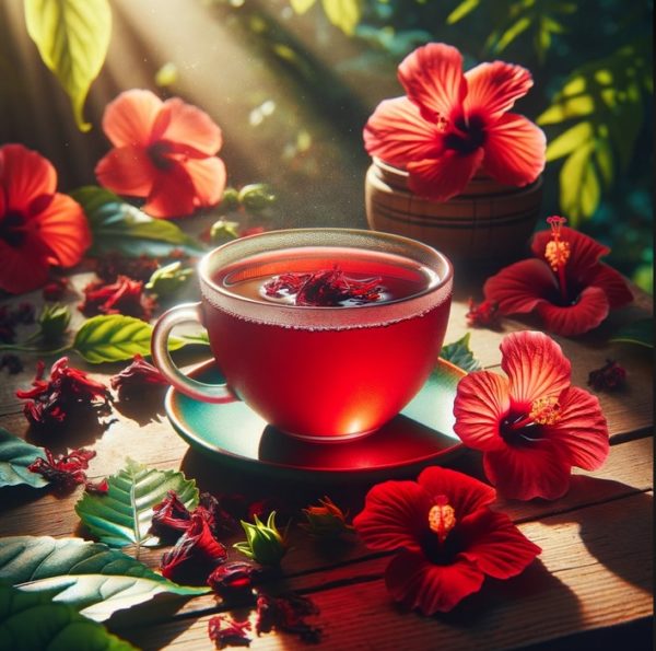 Hibiskus çayı, doğal bir idrar söktürücüdür. Lezzetli ve sağlıklı bir seçenek! Vücut detoksu için keyifli bir içecek.