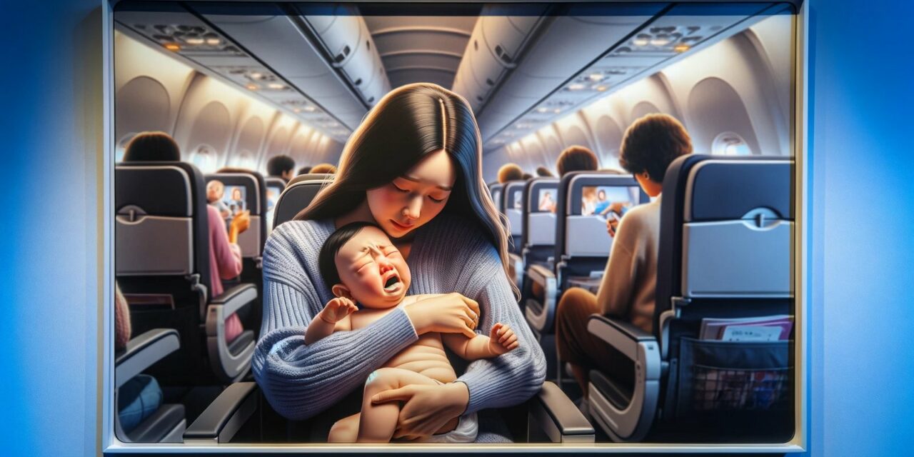 Bebekler Uçakta Neden Ağlar? 4 Sebebi!